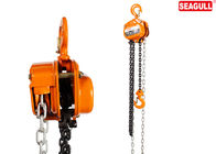 Mini grua Chain do manual/mão 500 quilogramas de elevador do tampão máquina de levantamento fácil de 2,5 M