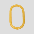 Os acessórios de elevação de liga de anel amarelo ou vermelho são resistentes e duráveis.