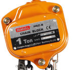 Bloco Chain manual 1 tonelada com dobro automático - sistema de travagem do retentor