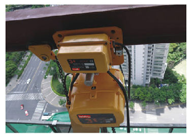 Segurança trole bonde 500kg do curso do impulso de 3 fases - trole do bloco 5000kg Chain