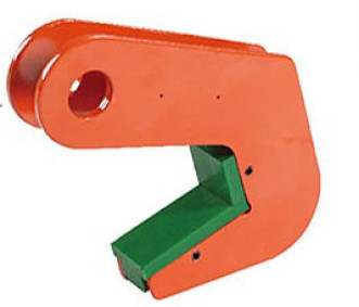 2Aplicação de uma pinça de elevação para elevação vertical e horizontal de 0,5 kg