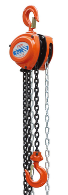 3m - 12m Bloco de cadeia manual vermelho/amarelo/azul/verde Com 5,3 kg de peso e 7,1 de diâmetro de cadeia