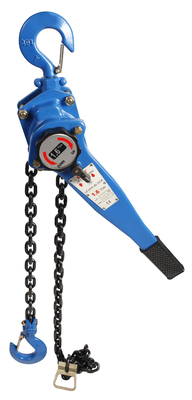 Aço ligado 8x24 Chain Lever Hoist Superfície pintada 1,5-9m Altura de elevação com alavanca de aço